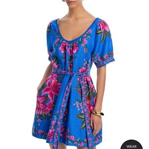 FARM Rio Summer Fruit Scarf Dress